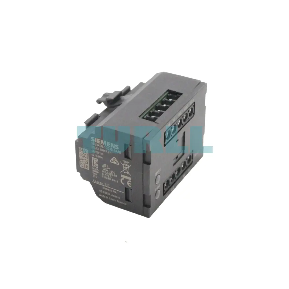 Siemens 3SU1400-1GD10-1AA0 IO-Link Electronics Module for ID Key-Operated Switch, 24V DC