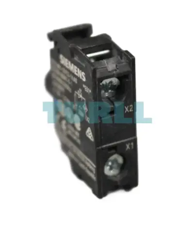 Siemens 3SU1401-1BF50-1AA0 LED Module, 230V AC, Blue Indicator Light, Integrated LED