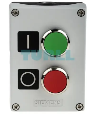 Siemens 3SU1852-0AB00-2AB1 Metal Enclosure, 22mm Command Devices with Pushbuttons
