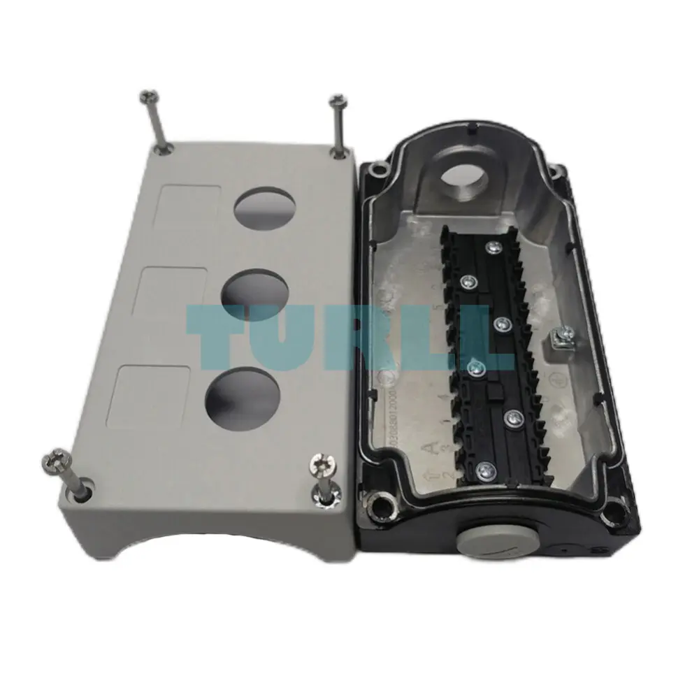 Siemens 3SU1853-0AA00-0AB1 Metal Enclosure for 22 mm Command Devices, 3 Control Points Original Brand New 2 Siemens 3SU1853-0AA00-0AB1 Metal Enclosure for 22 mm Command Devices, 3 Control Points