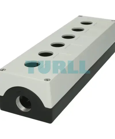 Siemens 3SU1856-0AA00-0AB1 Metal Enclosure, 22 mm, Round, Control Station with 6 Control Points