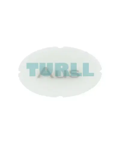 Siemens 3SU1900-0AB71-0AC0 Inscription Plate, Round Milky Plate with Black Font “Aus” for Illuminated Pushbutton