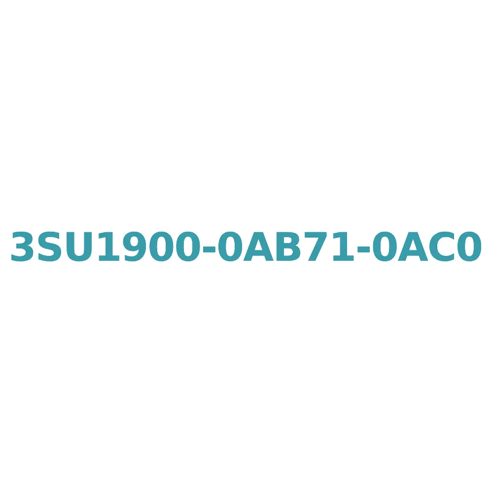 Siemens 3SU1900-0AB71-0AC0 Inscription Plate, Round Milky Plate with Black Font “Aus” for Illuminated Pushbutton