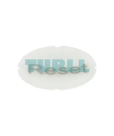 Siemens 3SU1900-0AB71-0DU0 Round Milky Inscription Plate for Illuminated Pushbutton, Reset