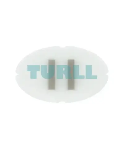 Siemens 3SU1900-0AB71-0QC0 Sirius Act Inscription Plate | Round, Milky, Symbol II