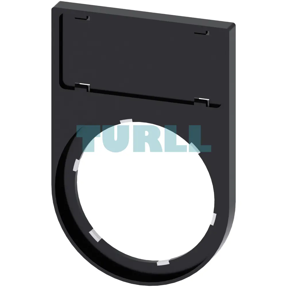 Siemens 3SU1900-0AR10-0AA0 Label Holder, 22mm, Flat Black, Snap-On Frame for Labeling Plate Original Brand New 2 Siemens 3SU1900-0AR10-0AA0 Label Holder, 22mm, Flat Black, Snap-On Frame for Labeling Plate