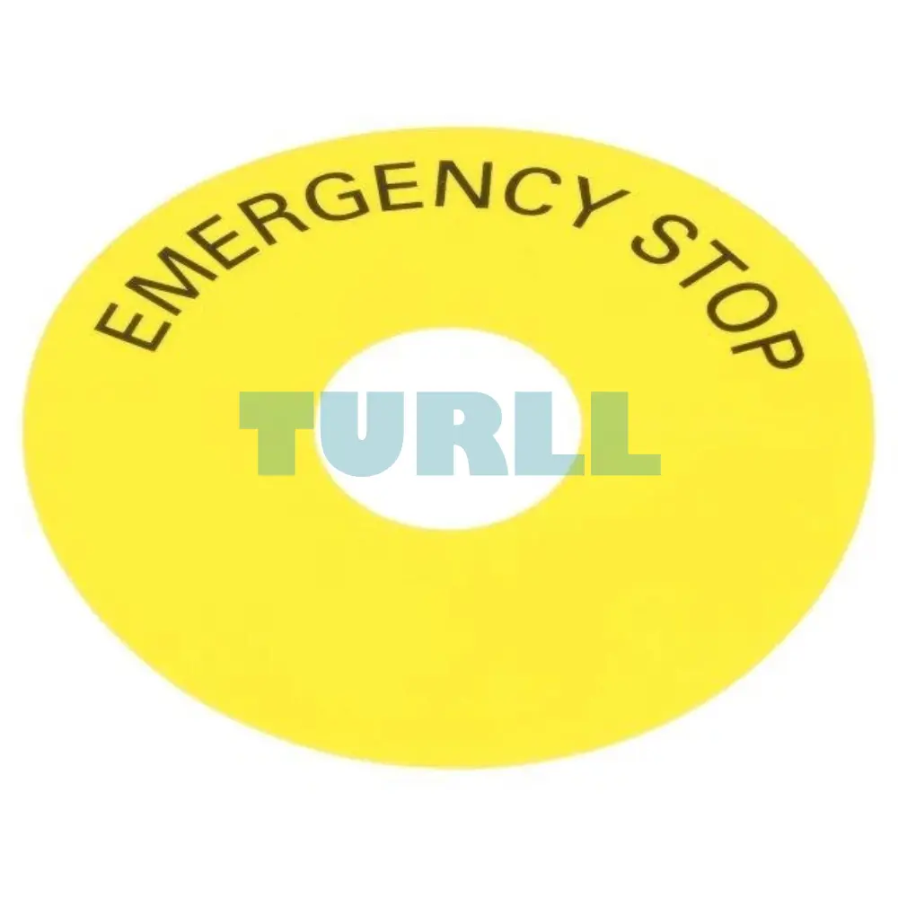Siemens 3SU1900-0BC31-0DA0 Backing Plate Round for EMERGENCY STOP Mushroom Pushbutton Original Brand New 2 Siemens 3SU1900-0BC31-0DA0 Backing Plate Round for EMERGENCY STOP Mushroom Pushbutton
