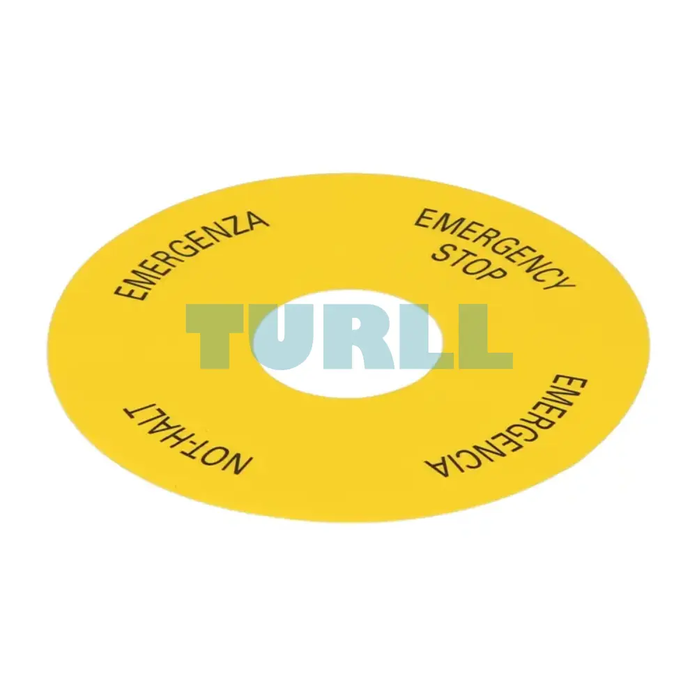 Siemens 3SU1900-0BC31-0NB0 Emergency Stop Backing Plate, Yellow Self-Adhesive Round Plate Original Brand New 1 Siemens 3SU1900-0BC31-0NB0 Emergency Stop Backing Plate, Yellow Self-Adhesive Round Plate