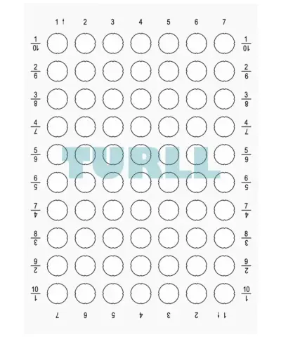 Siemens 3SU1900-0BH60-0AA0 Inscription Plates, Milky White, Self-Labeling (490 Labels)