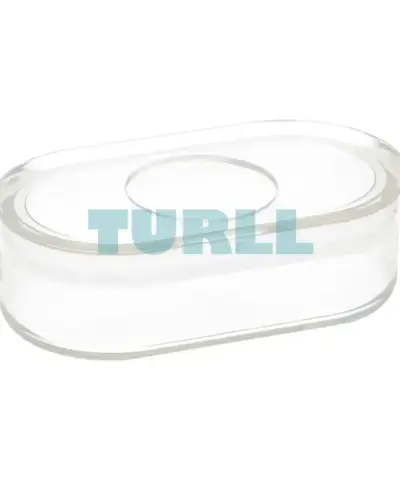 Siemens 3SU1900-0DG70-0AA0 Silicone Protection Cap for Twin Pushbutton, Flat & Clear