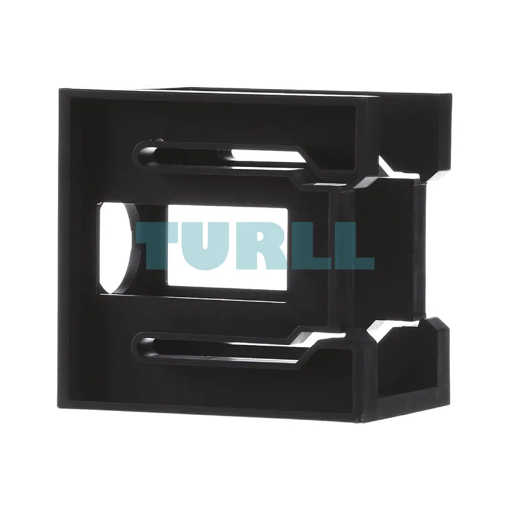 Siemens 3SU1900-0KH80-0AA0 DIN Rail Adapter Black, 22mm Round for Command Devices