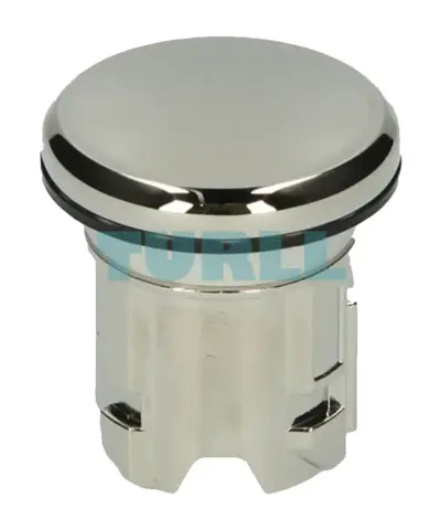 Siemens 3SU1950-0FA80-0AA0 Sealing Plug 22mm Metal, Shiny Silver