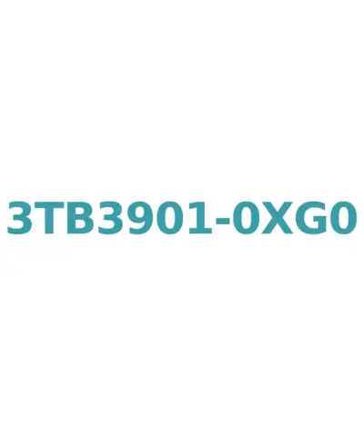 Siemens 3TB3901-0XG0 Contactor AC 50 Hz, 36V, 6A, 2.2kW, Size 0 with 1 NC Auxiliary Contact
