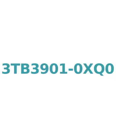 Siemens 3TB3901-0XQ0 Contactor AC 50 Hz, 380V, 6A, 2.2kW, Size 0, 1 NC, Screw Connection