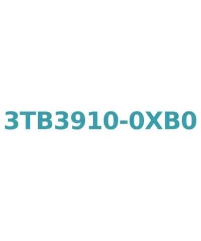 Siemens 3TB3910-0XB0 Contactor 24V AC, 6A, 2.2kW, 1NO Aux, Size 0