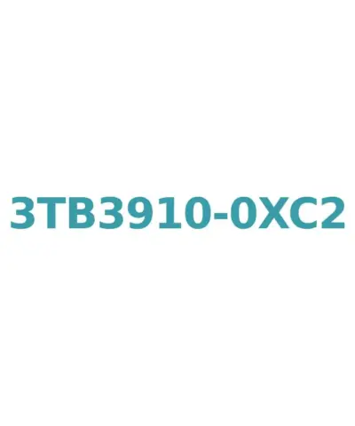 Siemens 3TB3910-0XC2 Contactor: 24V AC, 6A, 2.2kW, with 1 NO Auxiliary Contact, Size 0, Screw Connection
