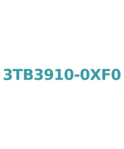 Siemens 3TB3910-0XF0 Contactor, 2.2kW, 6A, 110V AC Coil, 1 NO Auxiliary Contact, Size 0