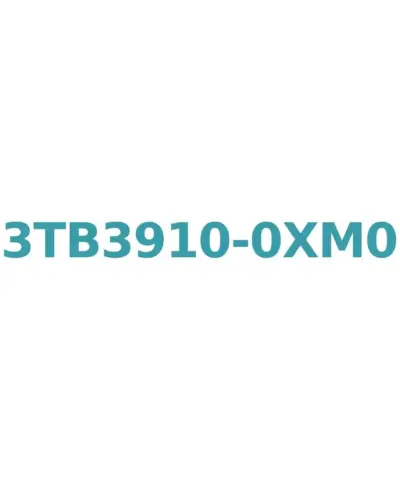 Siemens 3TB3910-0XM0 Contactor 6A, 2.2kW, 220V AC, 1 NO Auxiliary Contact, Size 0