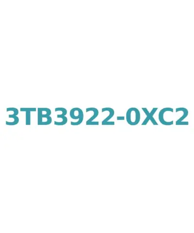 Siemens 3TB3922-0XC2 AC Contactor, 24V AC, 6A, 2.2kW, Screw Connection