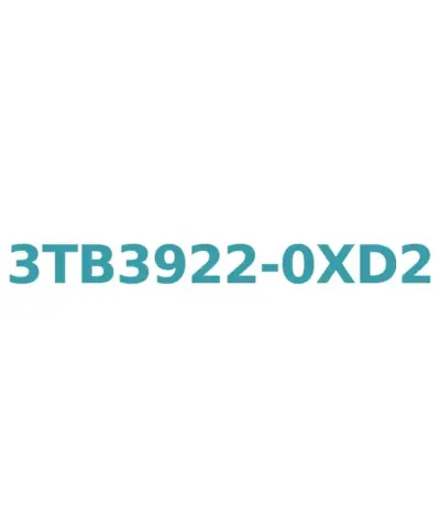 Siemens 3TB3922-0XD2 Contactor 42V AC, 2.2 kW, 1 NO + 1 NC Auxiliary Contact