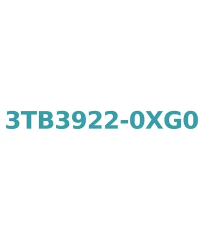Siemens 3TB3922-0XG0 Contactor, 36V AC, 6A, 2.2kW with 1 NO + 1 NC Auxiliary Contact