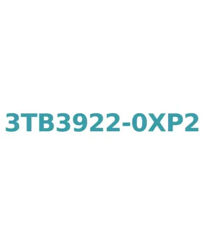 Siemens 3TB3922-0XP2 Contactor 240V AC, 6A, 2.2kW, 1NO+1NC Auxiliary Contacts, Size 0, Screw Connection