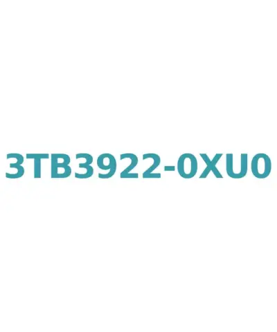 Siemens 3TB3922-0XU0 Contactor 6A, 2.2kW, 240V AC Coil, 1NO + 1NC Aux. Contact