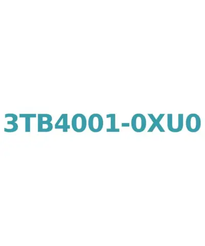 Siemens 3TB4001-0XU0 Contactor, AC 50 Hz, 240V Coil, 9A (4kW), 1NC Aux Contact, Size 0