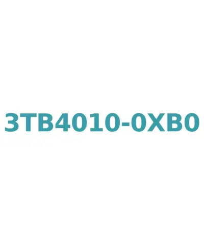 Siemens 3TB4010-0XB0 Contactor, 24V AC, 9A, 4kW, 1NO Aux Contact