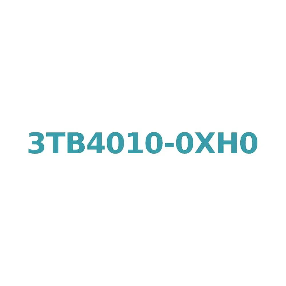Siemens 3TB4010-0XH0 Contactor 48V AC, 9A, 4kW, 1 NO Aux Contact Original Brand New 1 Siemens 3TB4010-0XH0 Contactor 48V AC, 9A, 4kW, 1 NO Aux Contact