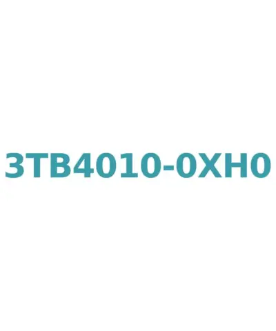 Siemens 3TB4010-0XH0 Contactor 48V AC, 9A, 4kW, 1 NO Aux Contact