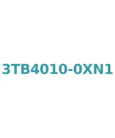 Siemens 3TB4010-0XN1 Contactor 220V AC, 9A, 4kW Screw Connection (1NO)