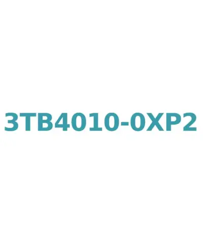 Siemens 3TB4010-0XP2 Contactor 240V, 9A, 4kW with 1 NO Aux Contact, Size 0, Screw Connection