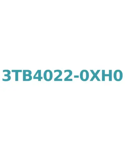 Siemens 3TB4022-0XH0 Contactor, AC-3 9A, 4kW, 48V AC, 1NO+1NC Aux Contact