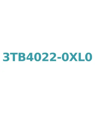 Siemens 3TB4022-0XL0 Contactor 9A, 4kW, 127V AC Coil, Screw Connection