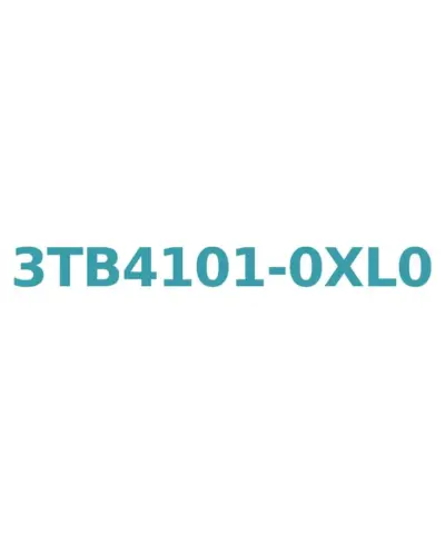 Siemens 3TB4101-0XL0 Contactor, AC-50 Hz, 125/127V, 12A, 5.5kW, Size 0, 1NC Auxiliary Contact