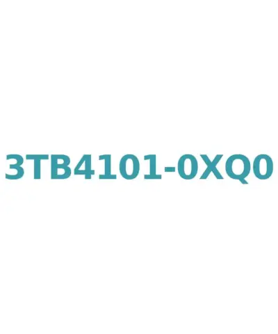 Siemens 3TB4101-0XQ0 Contactor, AC-3 400V 12A, 5.5kW, 1NC Auxiliary, Size 0