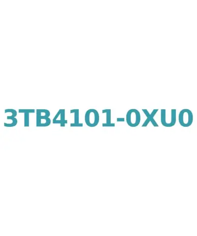 Siemens 3TB4101-0XU0 Contactor 240V AC, 12A, 5.5kW, Size 0, Screw Connection