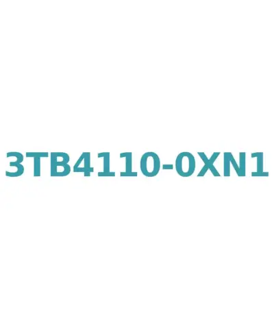 Siemens 3TB4110-0XN1 Contactor 12A, 5.5kW (400V), 220V AC, 60Hz, 1 NO Auxiliary