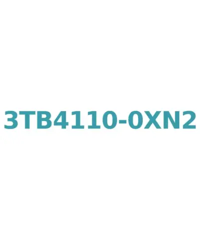 Siemens 3TB4110-0XN2 Contactor 12A, 5.5kW, 220V AC Coil, 1 NO Auxiliary Contact
