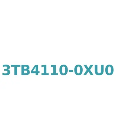 Siemens 3TB4110-0XU0 Contactor 240V AC 50Hz, 12A, 5.5kW, Size 0, Screw Connection