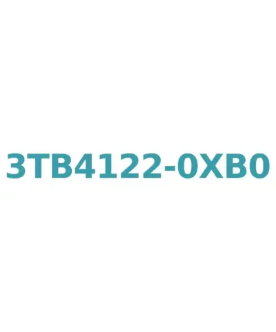 Siemens 3TB4122-0XB0 Contactor, AC 50 Hz, 24V, 12A, 5.5kW, 1NO+1NC, Size 0