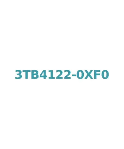 Siemens 3TB4122-0XF0 Contactor, 110V AC Coil, 12A, 5.5kW, 1 NO + 1 NC Auxiliary Contact
