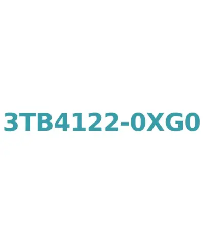 Siemens 3TB4122-0XG0 Contactor 36V AC Coil, 12A, 5.5kW, 1NO+1NC Aux Contact