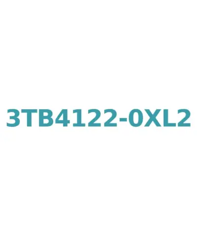 Siemens 3TB4122-0XL2 Contactor 12A, 5.5kW, 230V AC Coil, 1 NO + 1 NC, Screw Terminal
