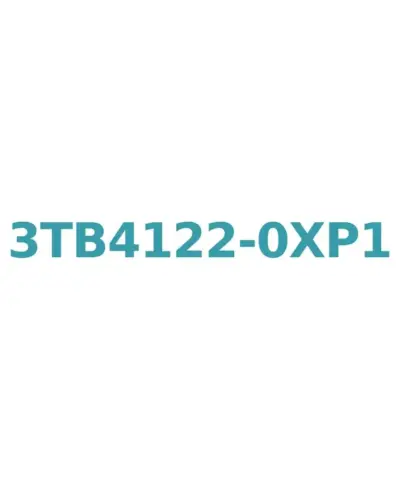 Siemens 3TB4122-0XP1 Contactor: 12A, 5.5kW AC-3, 240V AC Coil, 1NO+1NC Aux, Size 0