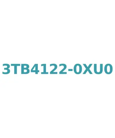 Siemens 3TB4122-0XU0 Contactor 12A, 5.5kW AC-3, 240V AC Coil, Size 0, Screw Connection