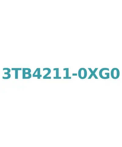 Siemens 3TB4211-0XG0 Contactor 36V AC, 16A, 7.5kW with 1 NC Auxiliary Contact