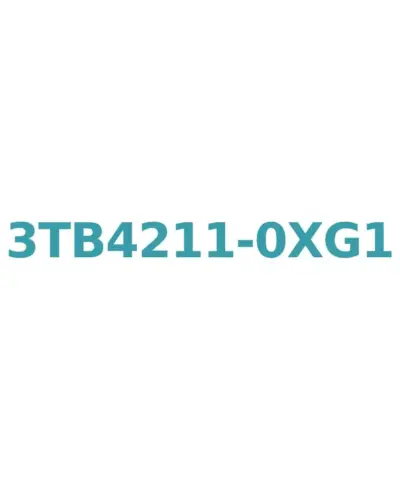 Siemens 3TB4211-0XG1 Contactor 110V AC, 16A, 7.5kW,1 NC Aux. Contact, Screw Connection