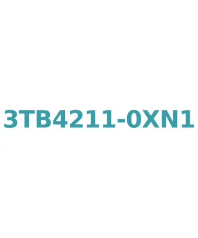 Siemens 3TB4211-0XN1 Contactor, AC-3 16A 7.5kW, 220V 60Hz, with 1 NC Auxiliary Contact